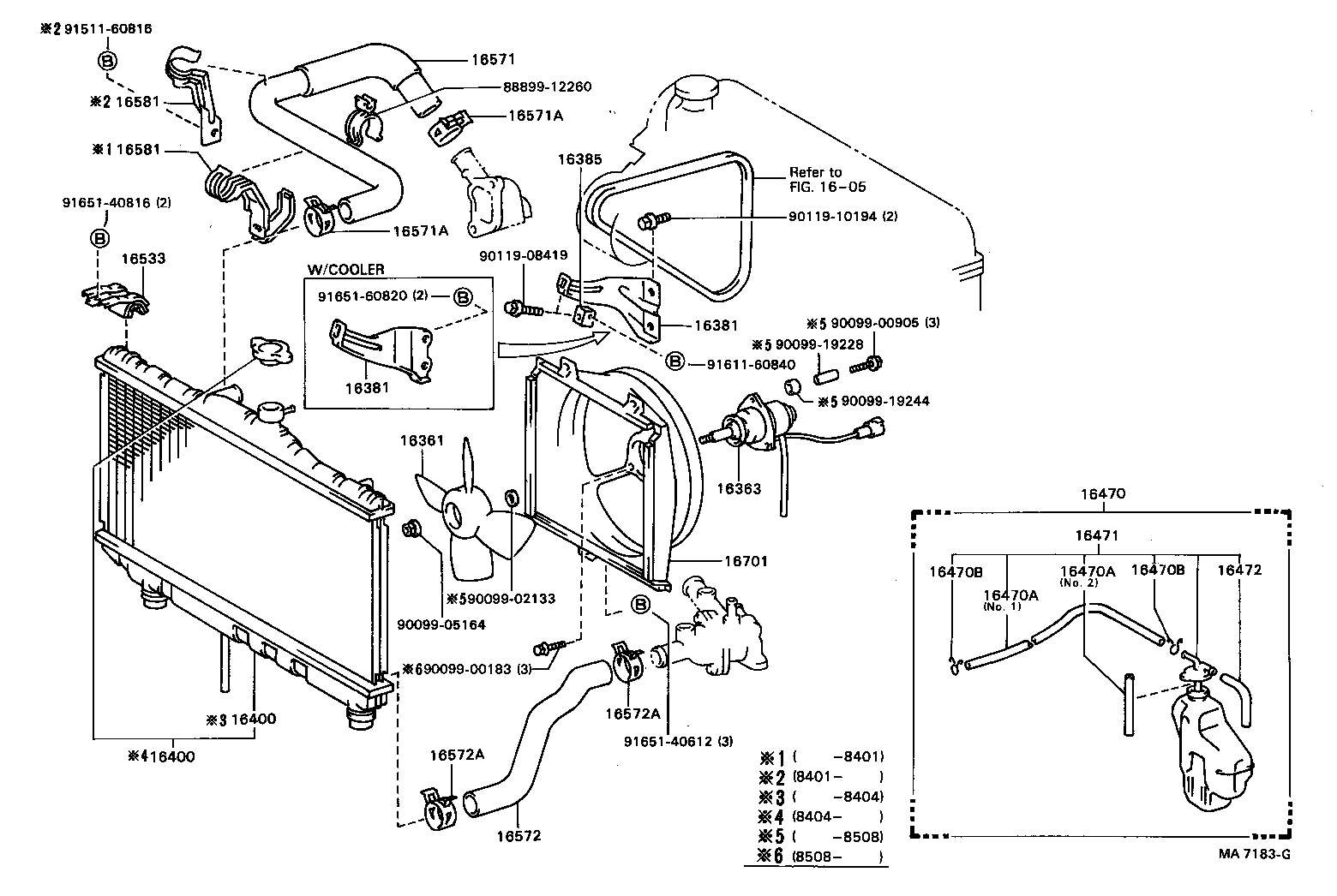 16331-63070 OUTLET, WATER product image