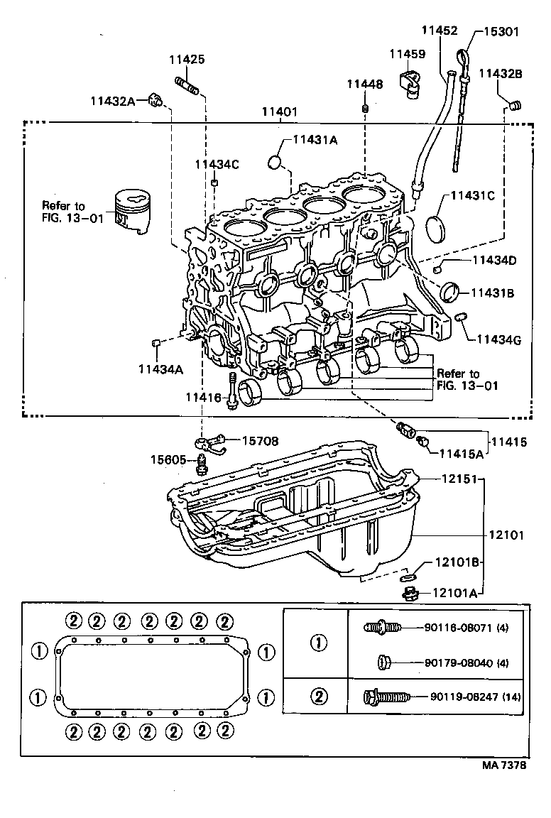 11452-54021 GUIDE, OIL LEVEL GAGE product image