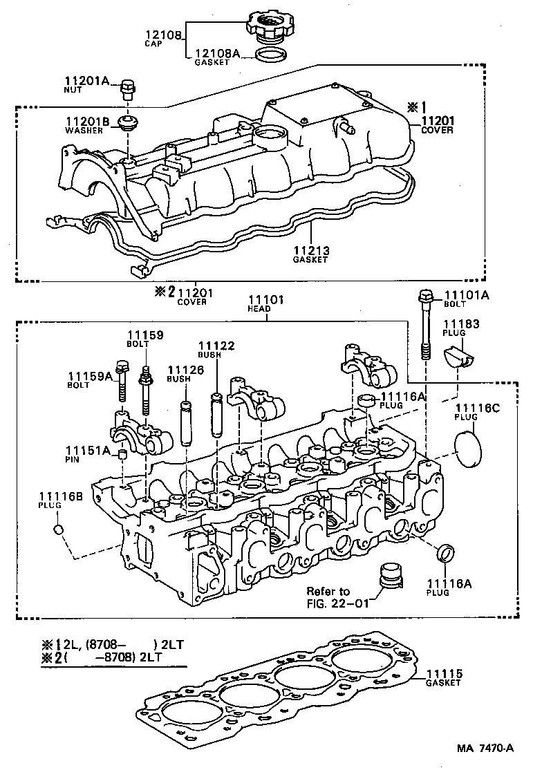 11101-58031 HEAD SUB-ASSY, CYLINDER product image