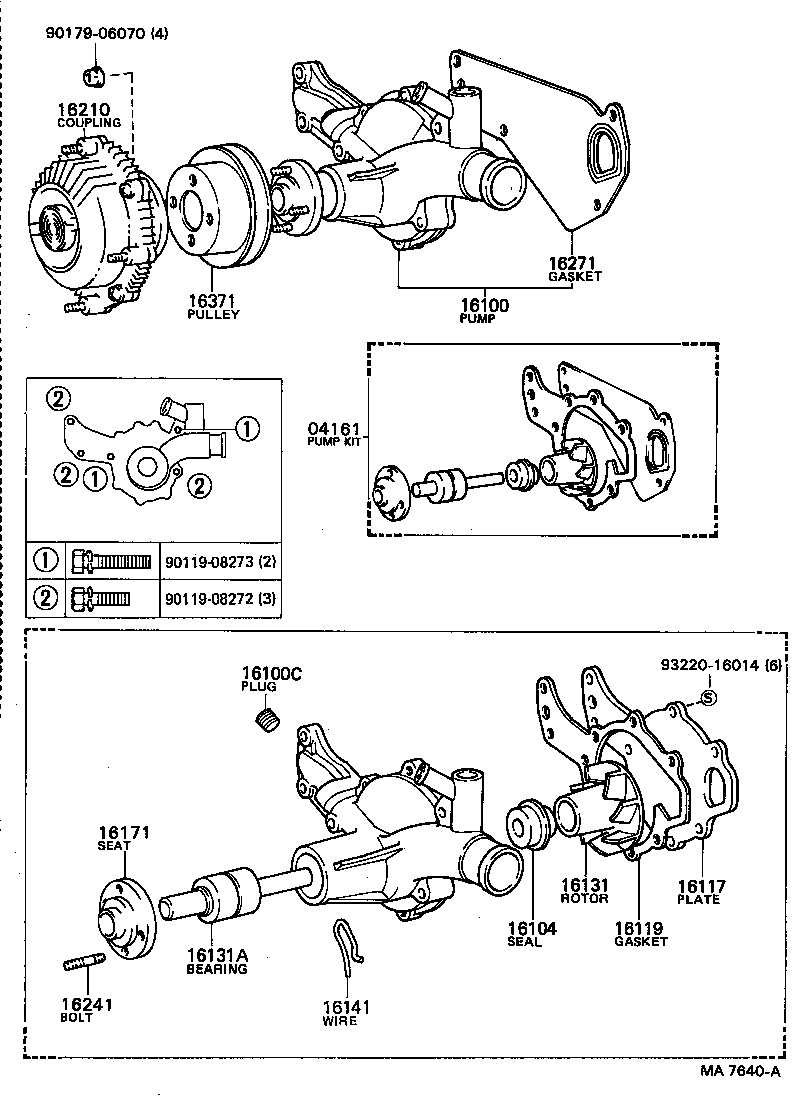 15184-15010 PLUG, W/HEAD TAPER SCREW product image