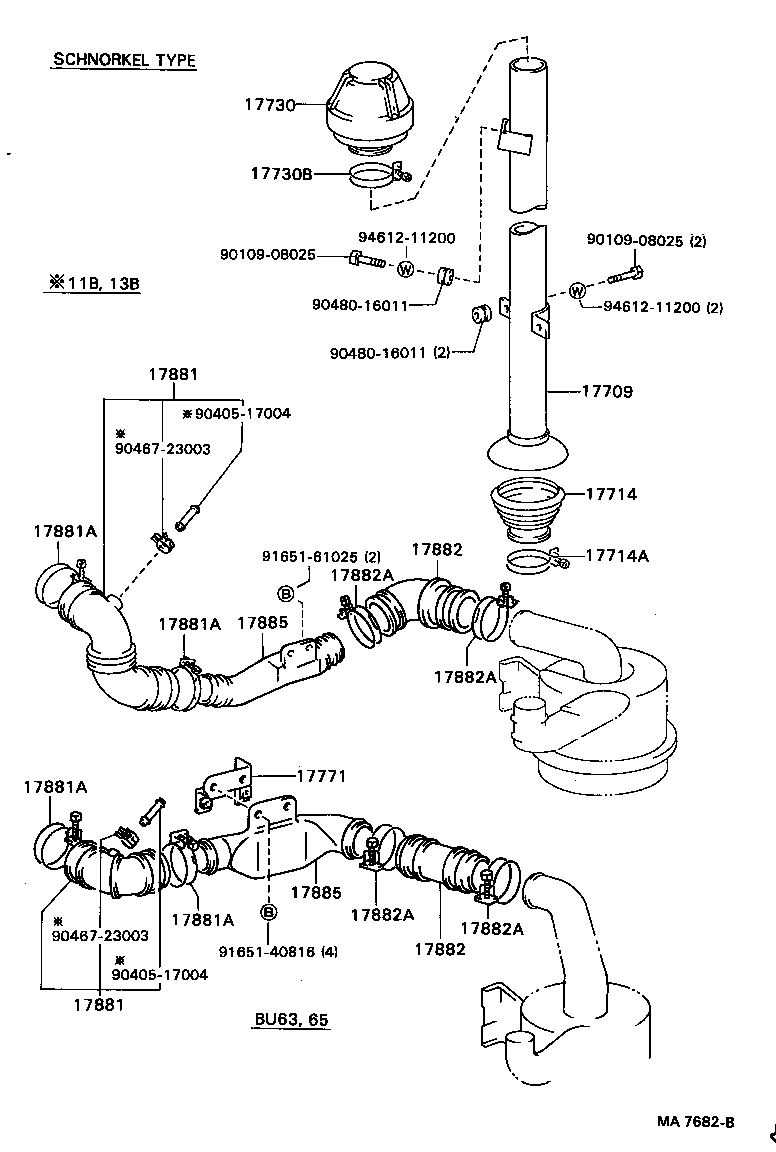 17700-58150 CLEANER ASSY, AIR product image