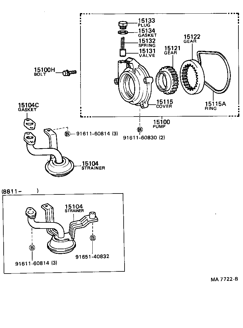 15121-54020 GEAR, OIL PUMP DRIVE product image