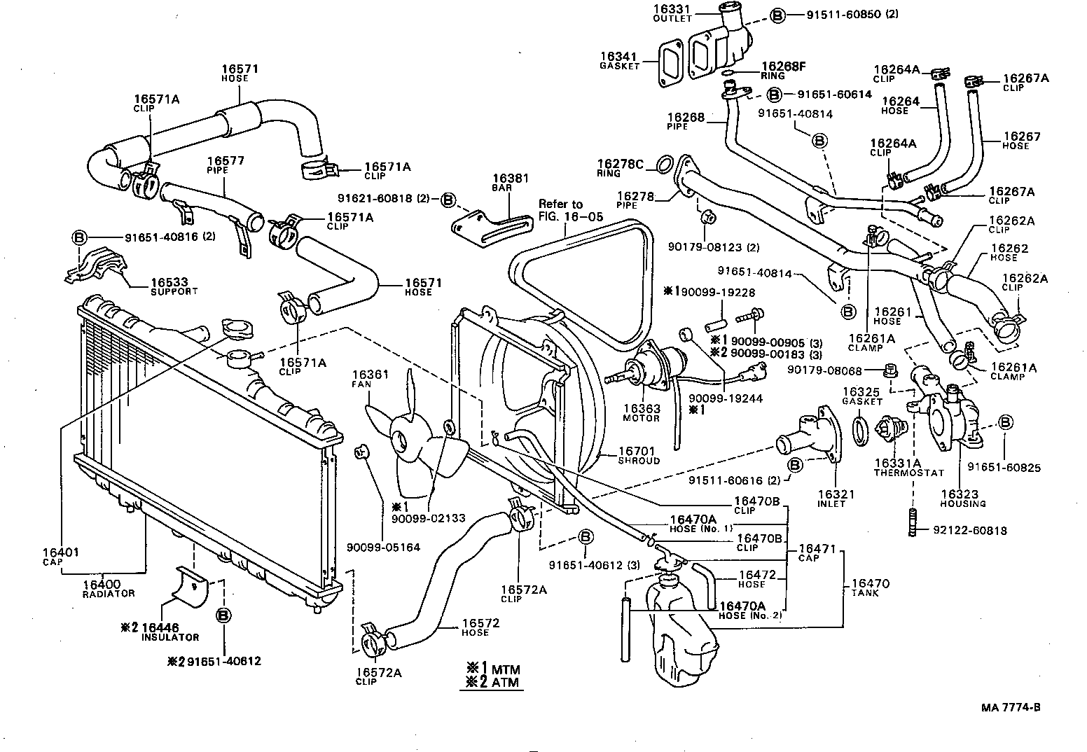 16323-16010 HOUSING, WATER INLET product image