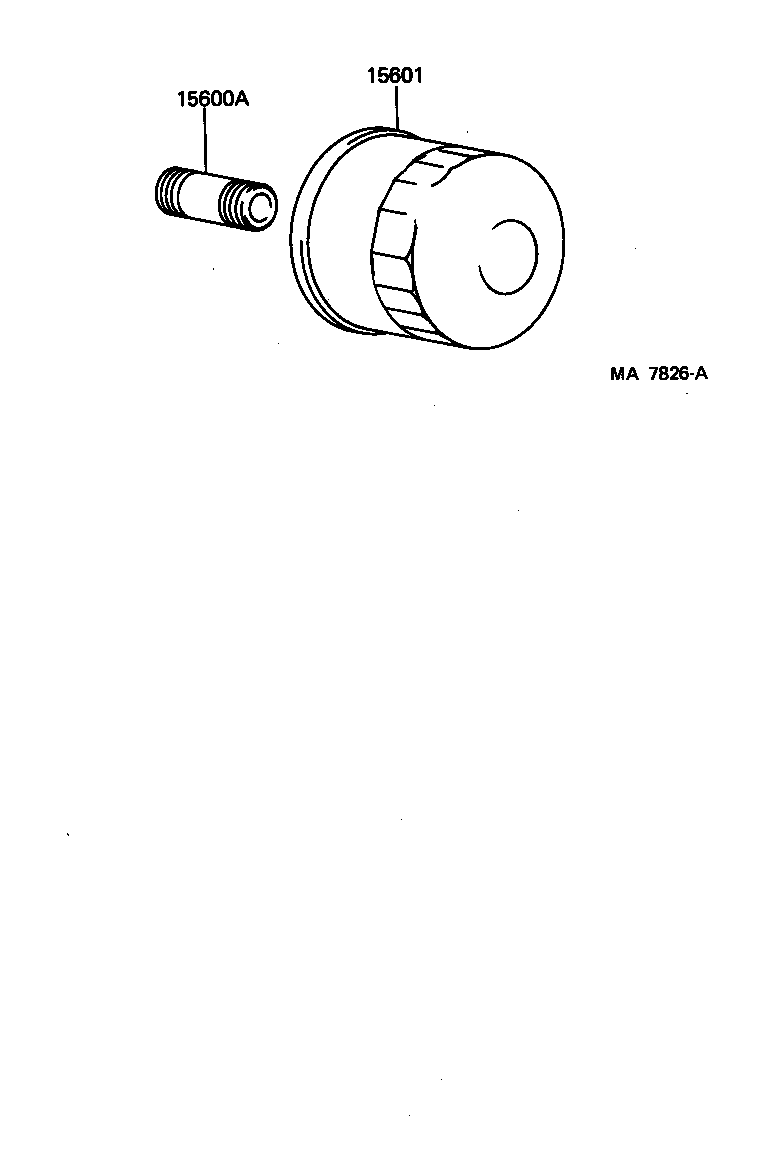 90404-19007 UNION(FOR OIL FILTER) product image