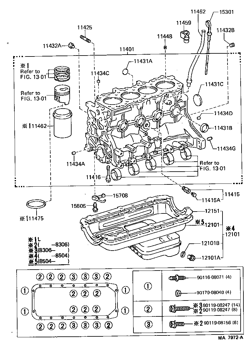 12101-54090 PAN SUB-ASSY, OIL product image