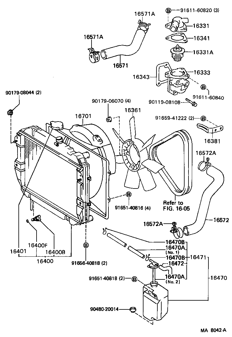 16331-58010 OUTLET, WATER product image