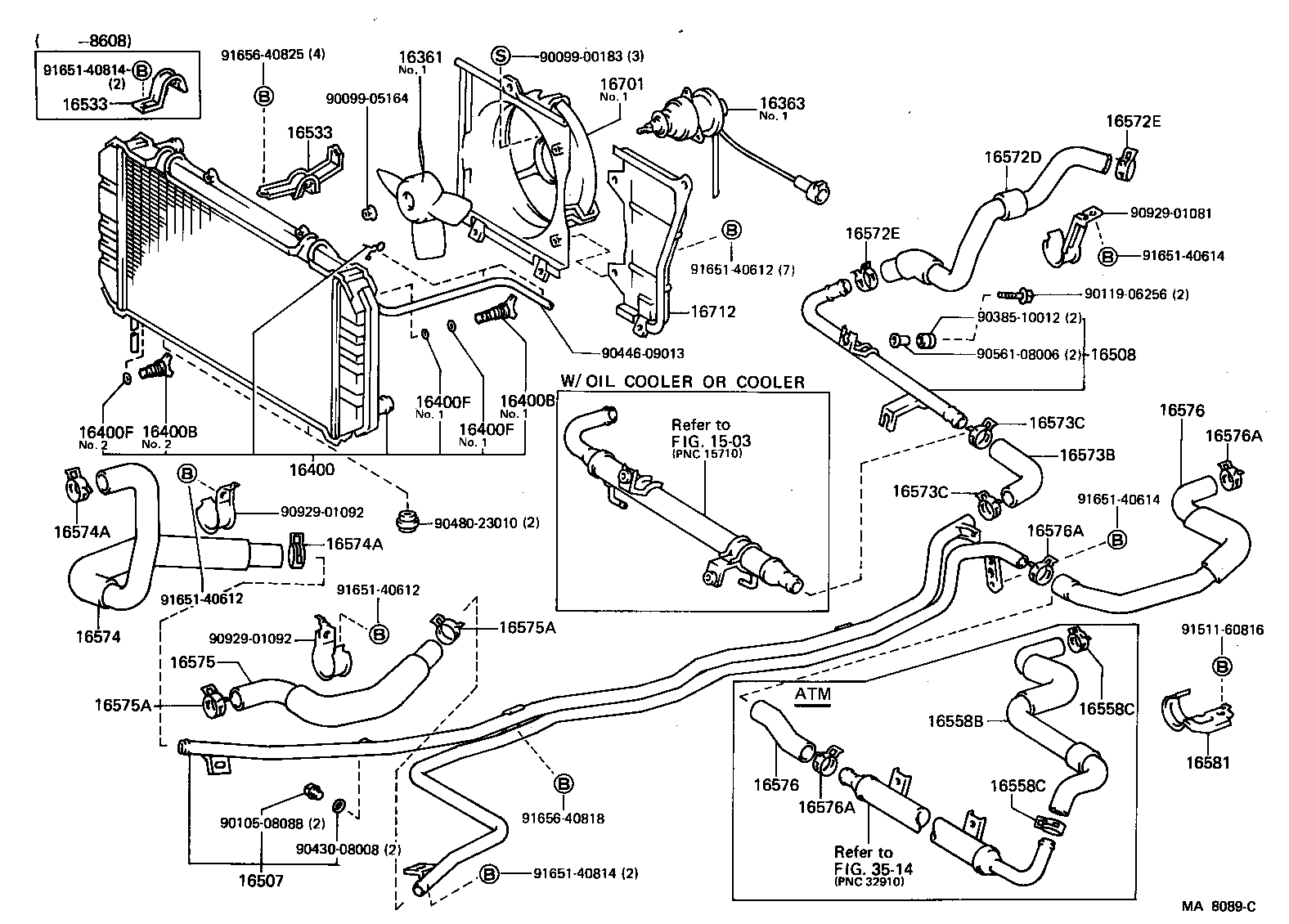 16323-16100 HOUSING, WATER INLET product image