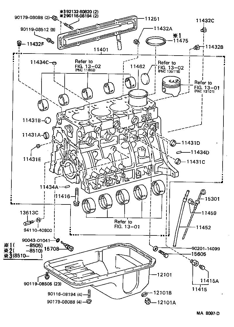 12143-68010 COVER, OIL PAN product image