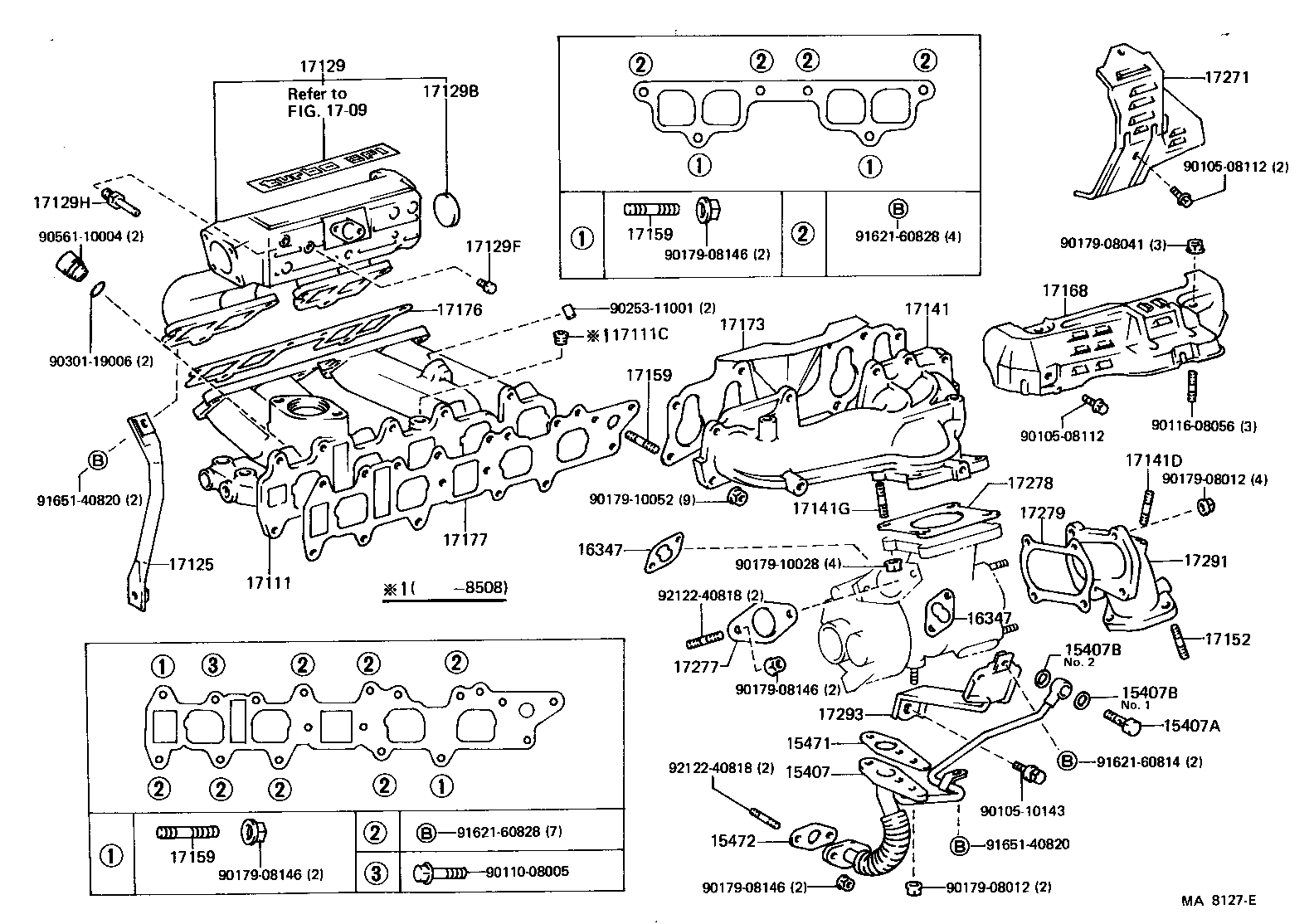 90116-10140 BOLT, STUD(FOR MANIFOLD TO CYLINDER HEAD) product image