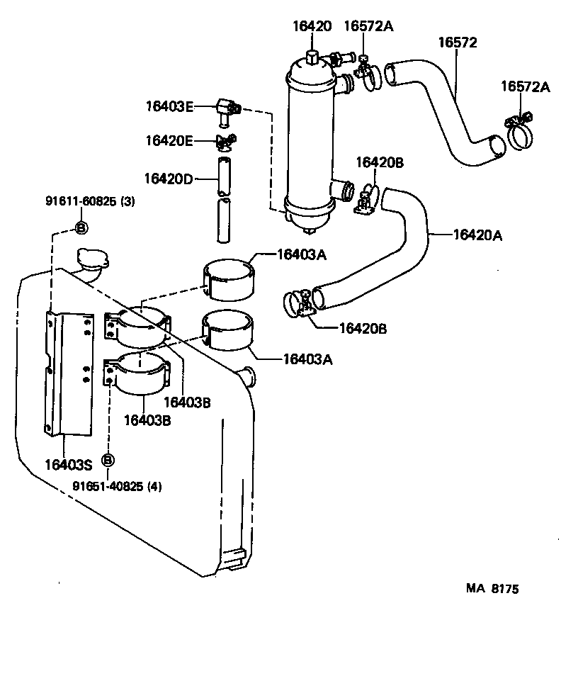 16323-68040 HOUSING, WATER INLET product image