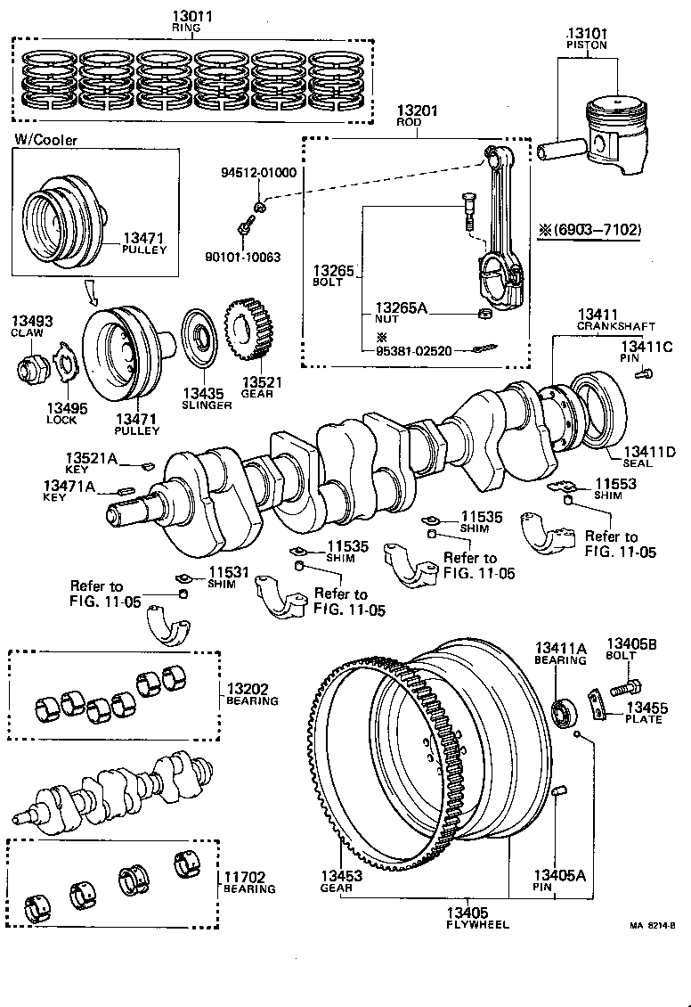 13572-48010 PLATE, IDLE GEAR THRUST product image