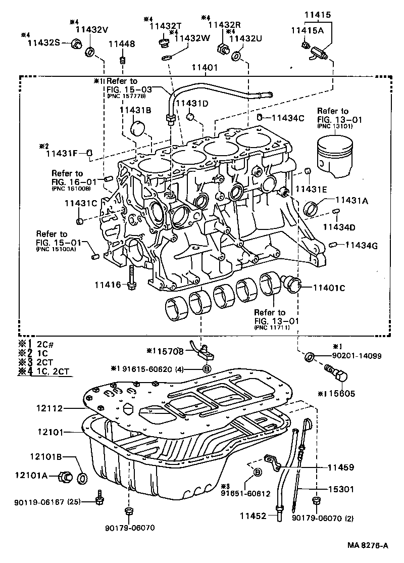 90341-18018 PLUG, W/HEAD STRAIGHT SCREW, NO.1(FOR CYLINDER BLOCK) product image