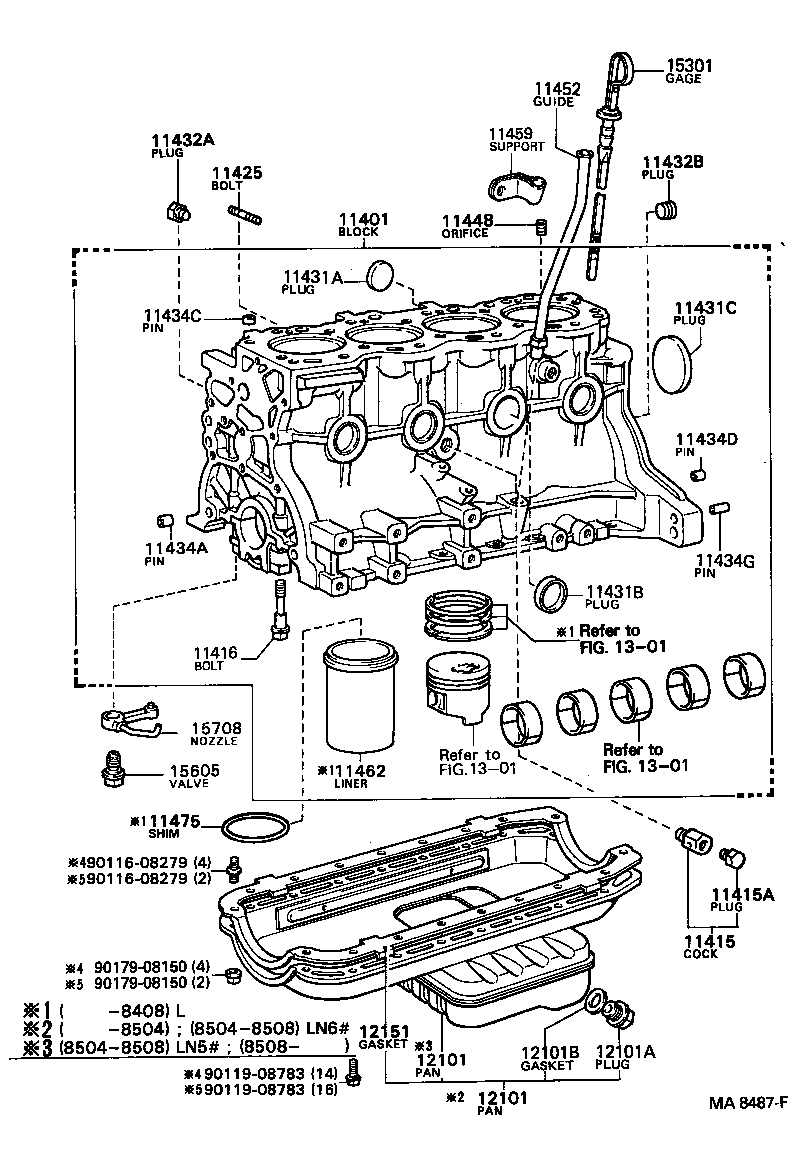12101-35040 PAN SUB-ASSY, OIL product image