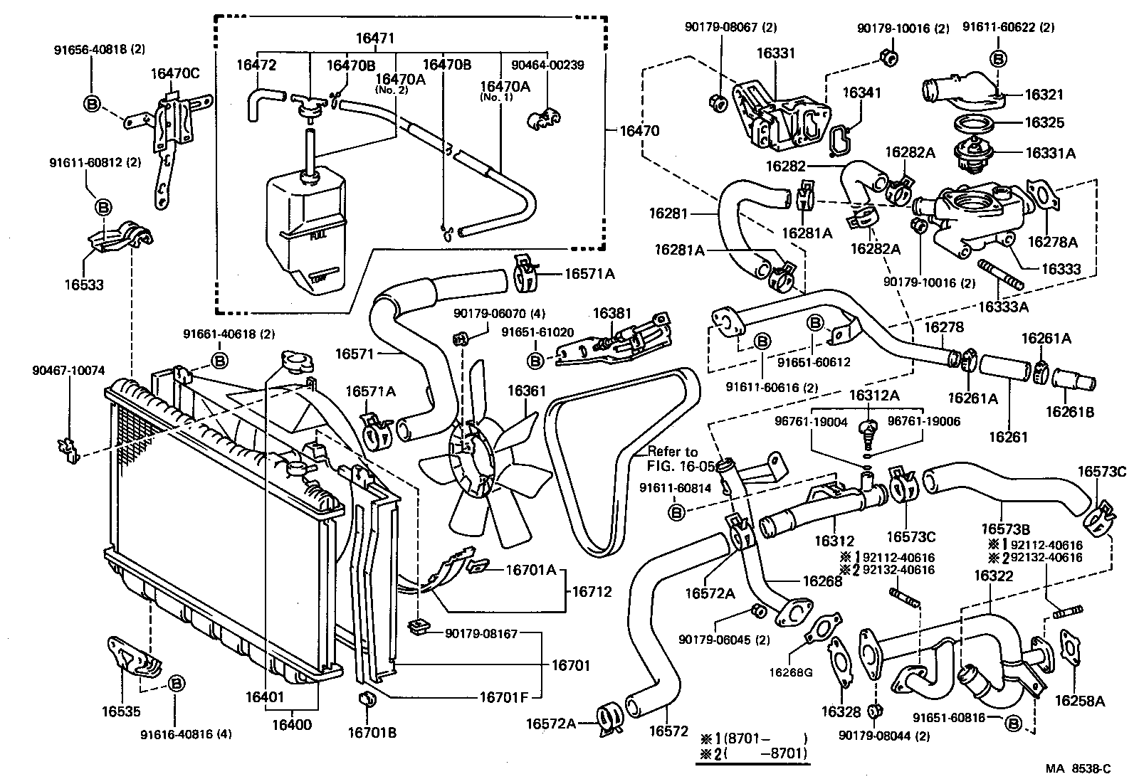 16302-70010 PIPE, WATER INLET product image