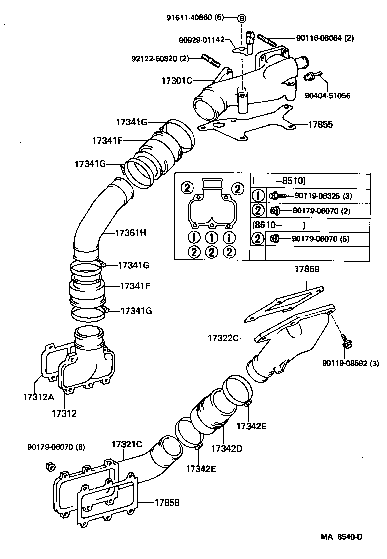 17705-70020 CAP SUB-ASSY, AIR CLEANER product image