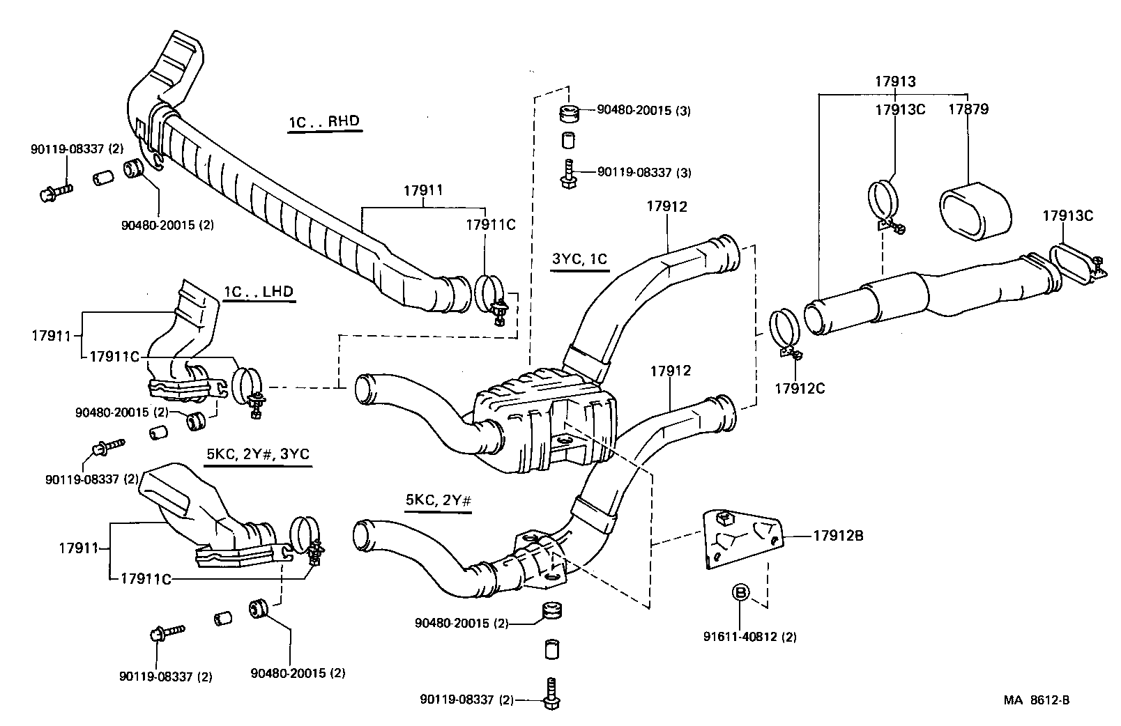 17705-72050 CAP SUB-ASSY, AIR CLEANER product image