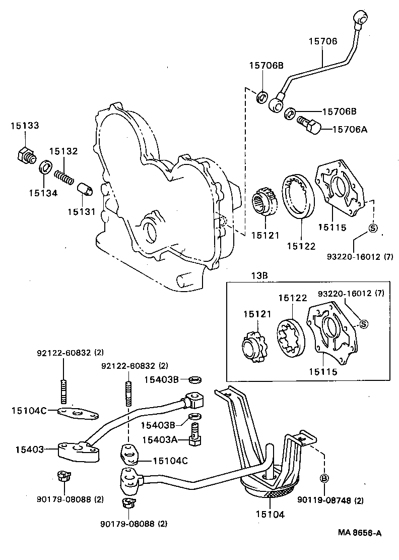 15100-35010 PUMP ASSY, OIL product image