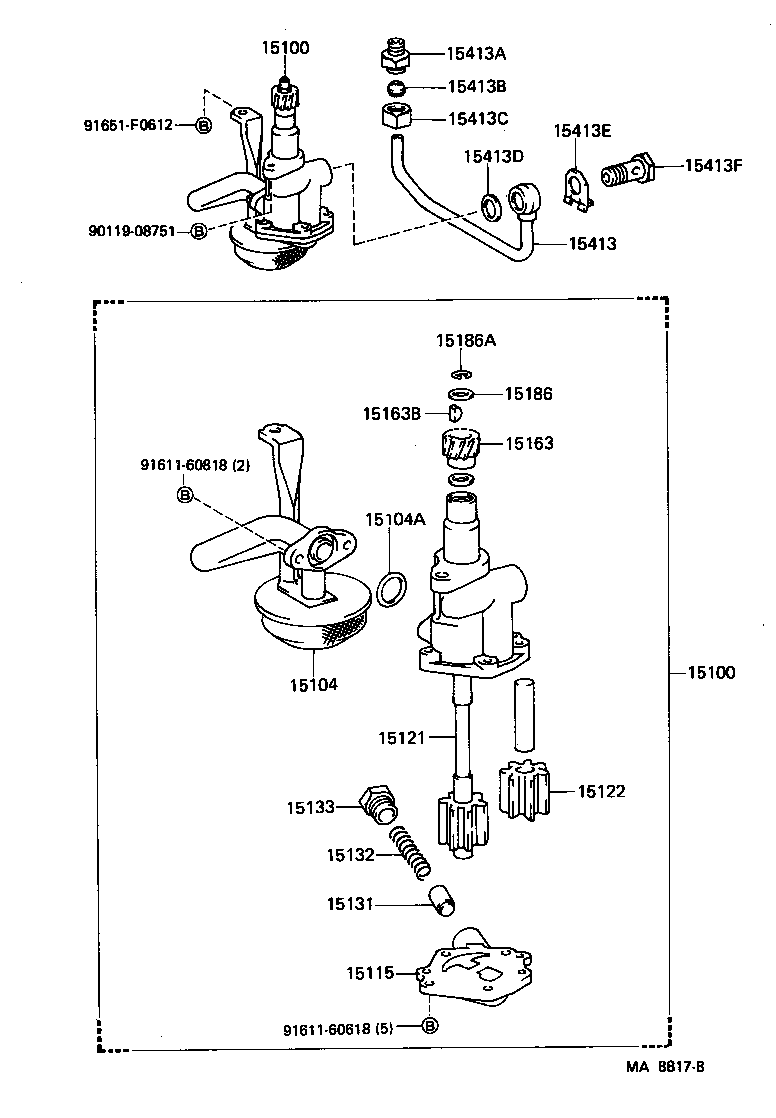 15122-2A764 GEAR, OIL PUMP DRIVEN product image