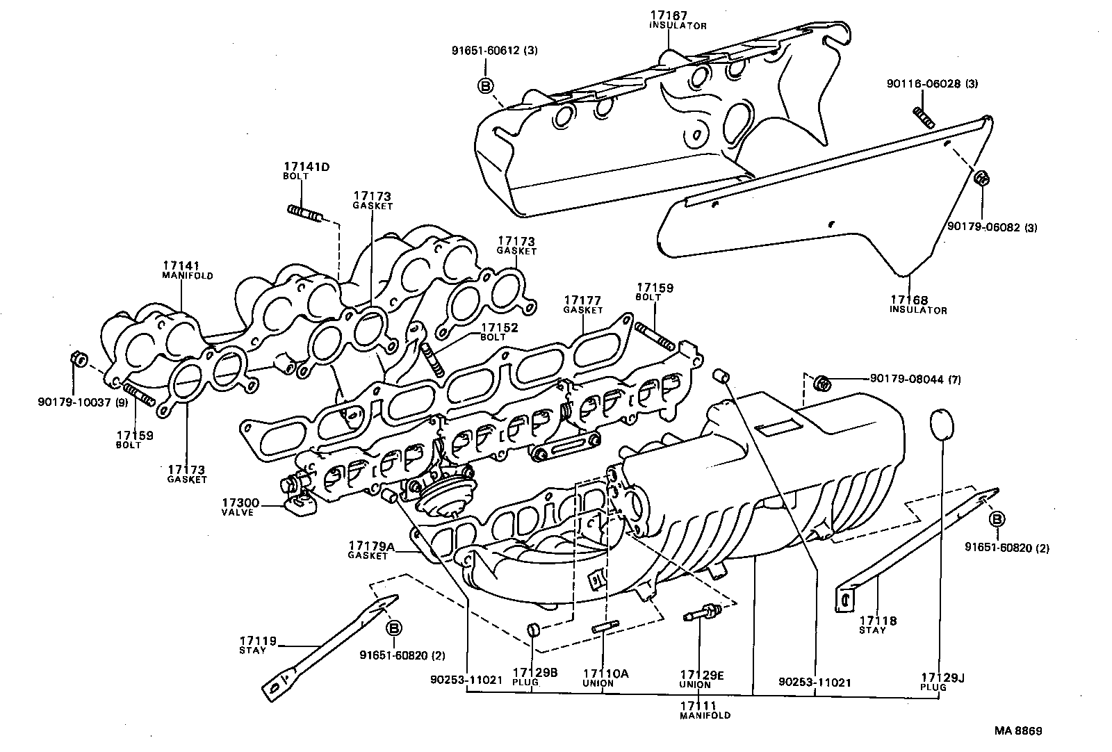 04176-58010 SEAL KIT, TURBOCHARGER product image