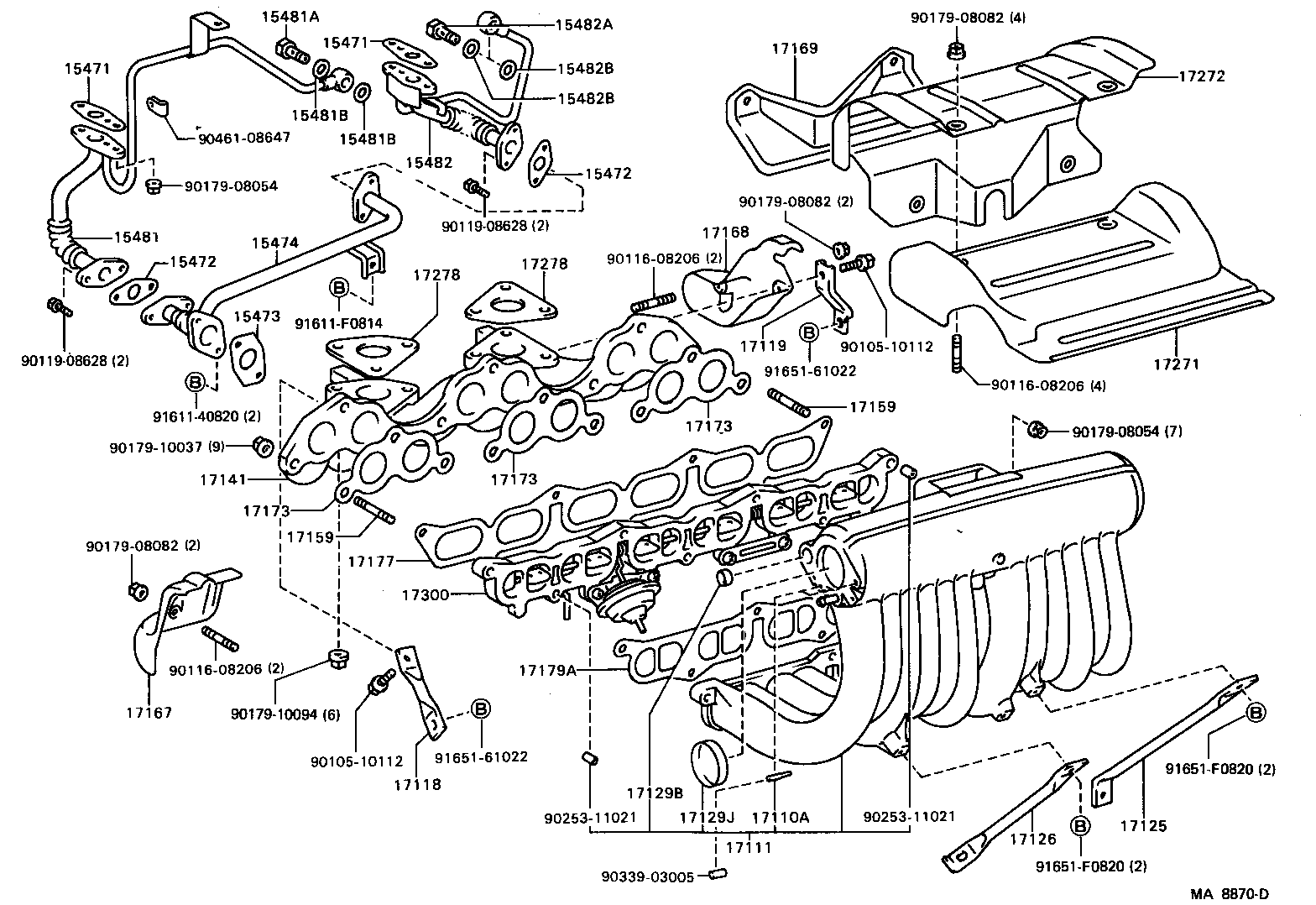04176-58010 SEAL KIT, TURBOCHARGER product image