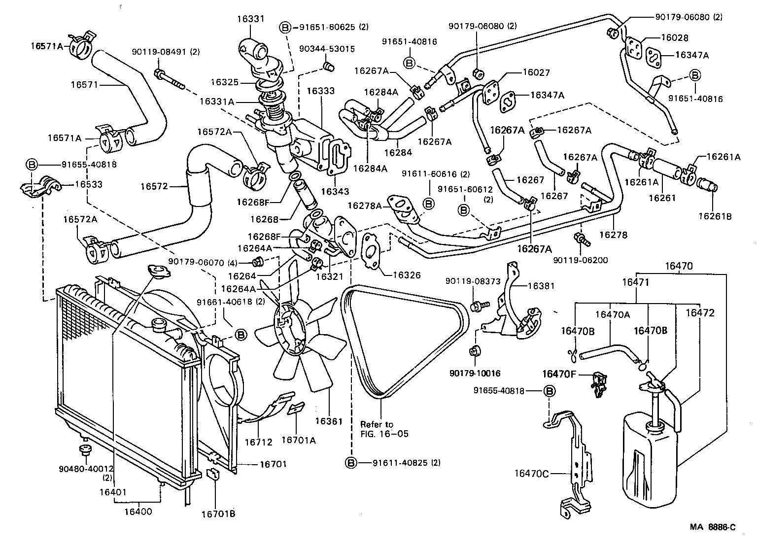16321-88340 INLET, WATER product image