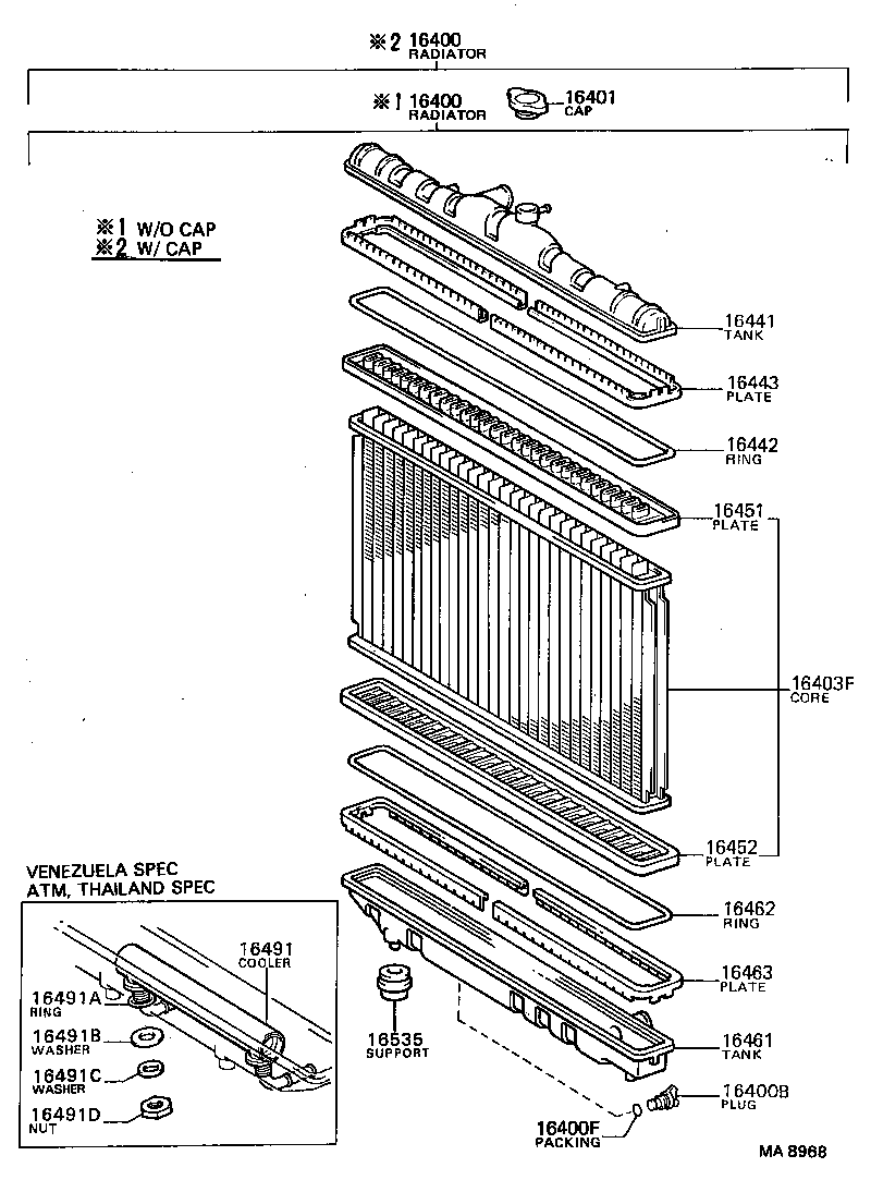 16323-15040 HOUSING, WATER INLET product image