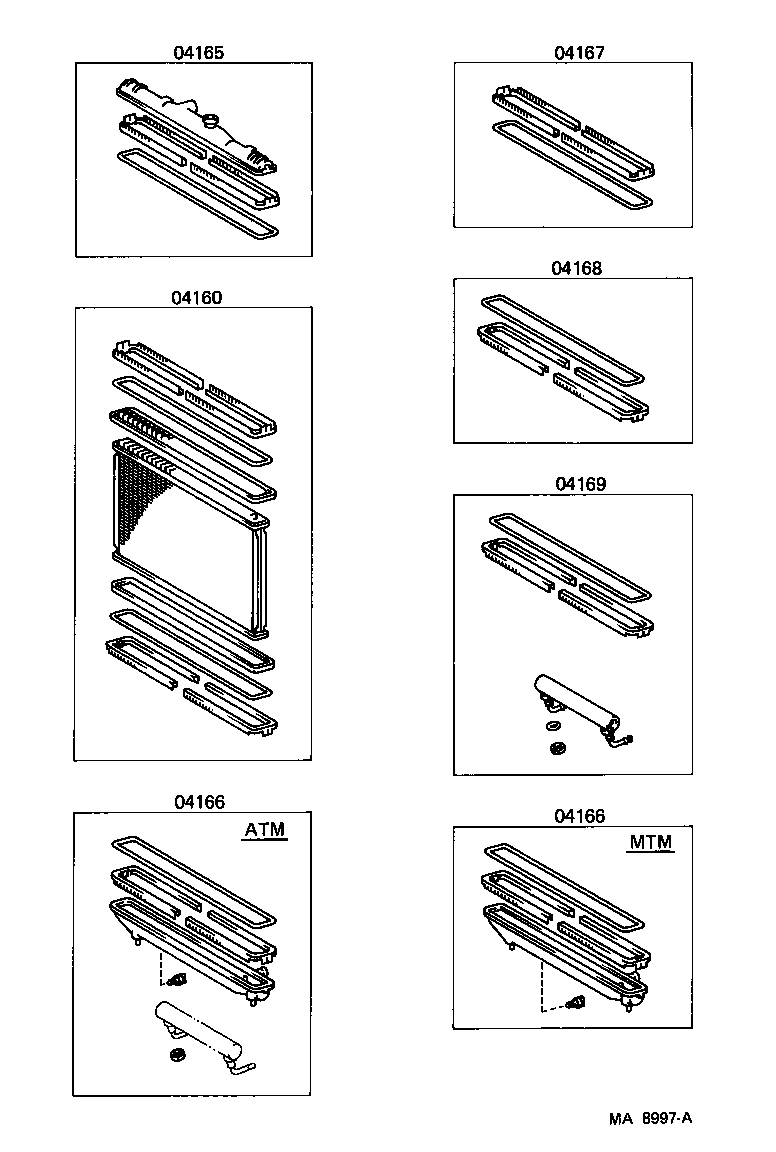 16363-02011 MOTOR, COOLING FAN product image