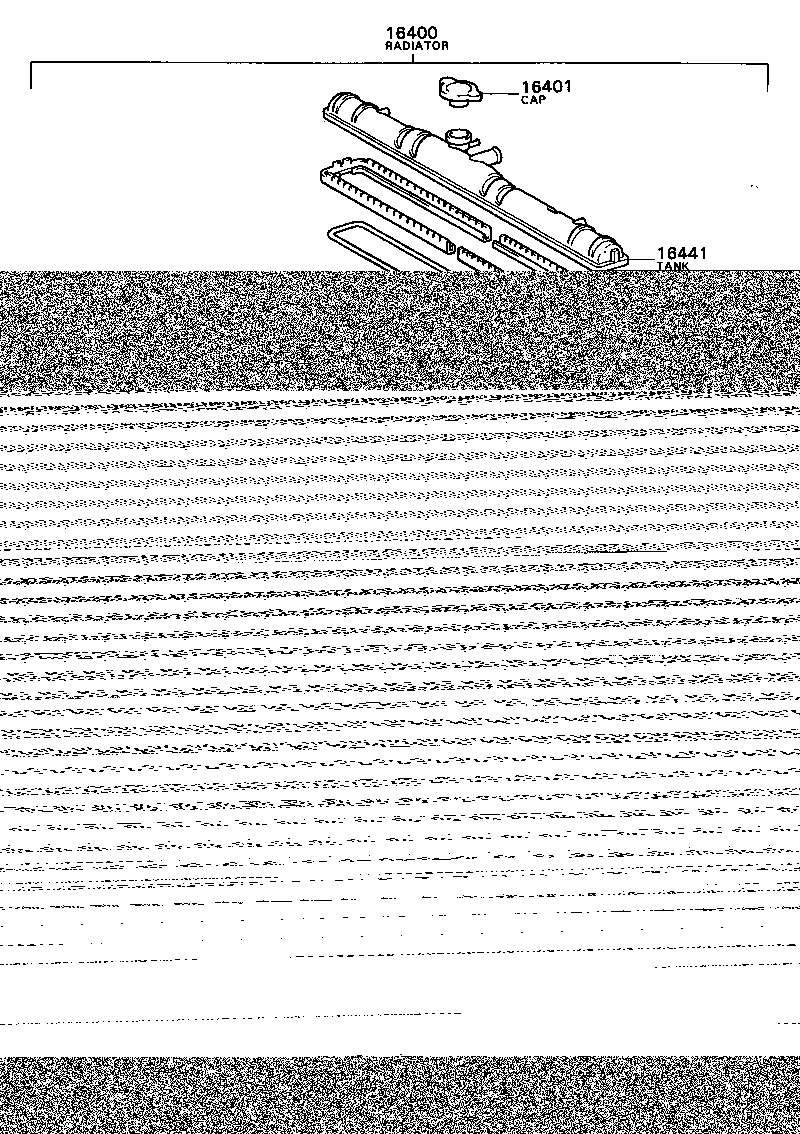 16571-16060 HOSE, RADIATOR, INLET product image