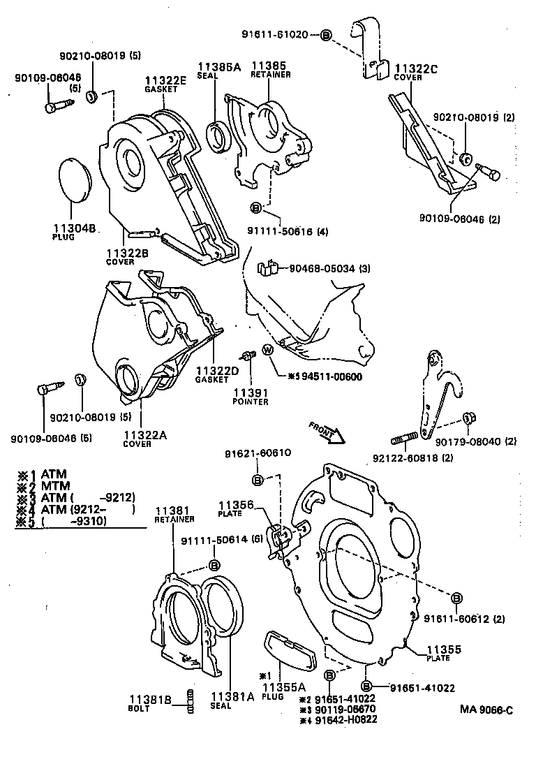 11354-62020 SEAL, FLYWHEEL HOUSING DUST product image