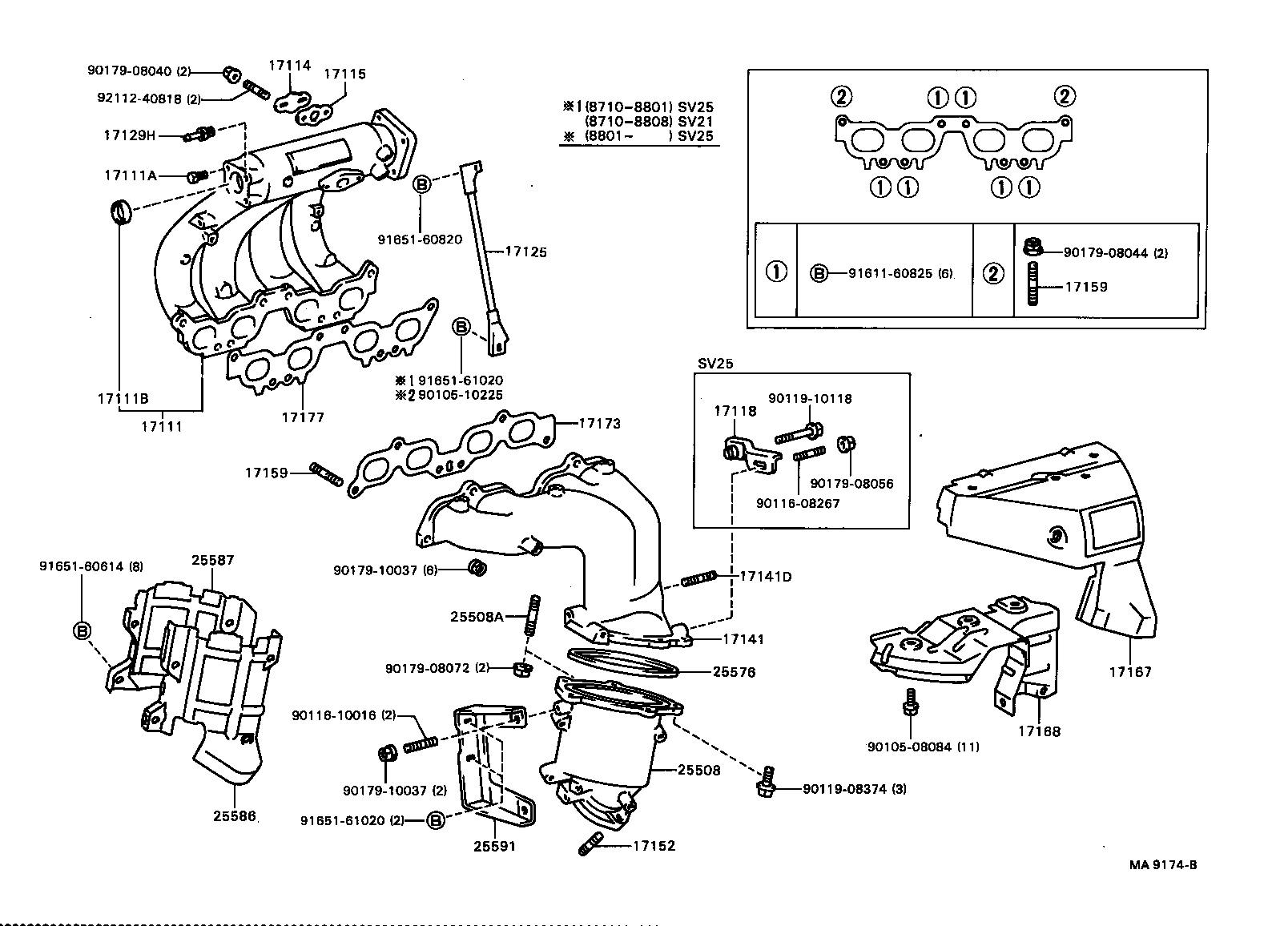 04176-54010 SEAL KIT, TURBOCHARGER product image