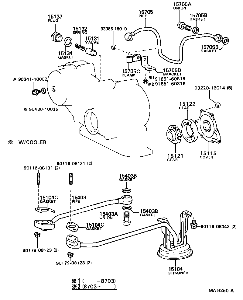 15100-35010 PUMP ASSY, OIL product image