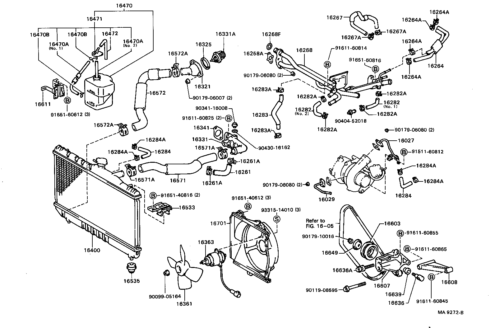 16304-88380 OUTLET, WATER product image