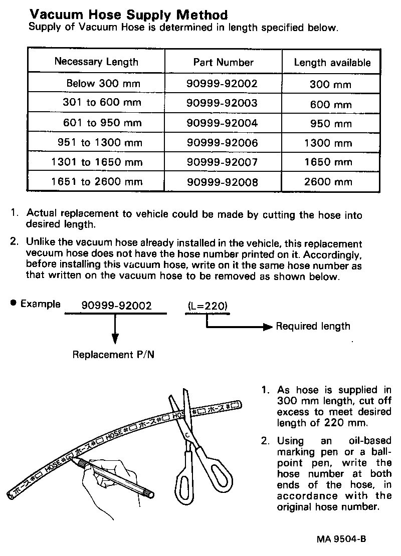 90467-10106 CLIP, NO.1(FOR IDLE-UP HOSE) product image