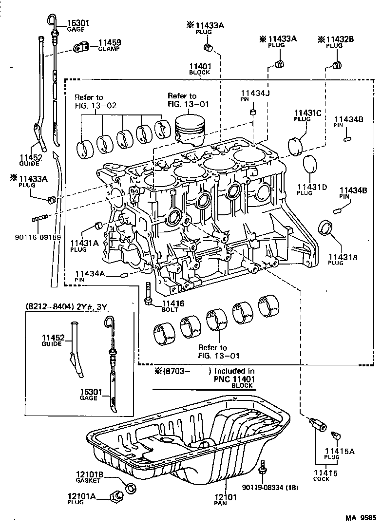 12101-54090 PAN SUB-ASSY, OIL product image
