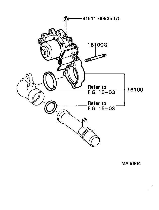 90116-08092 BOLT, STUD(FOR WATER PUMP SET) product image