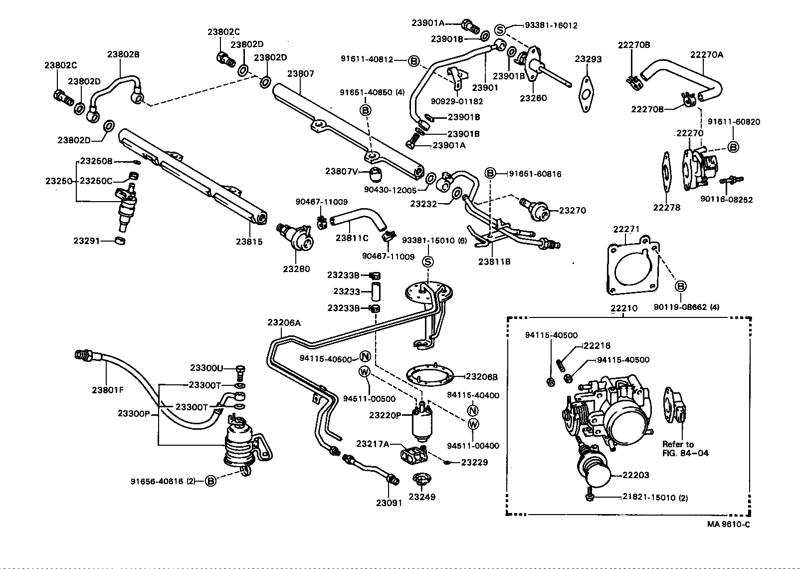 22200-63070 BODY ASSY, THROTTLE product image