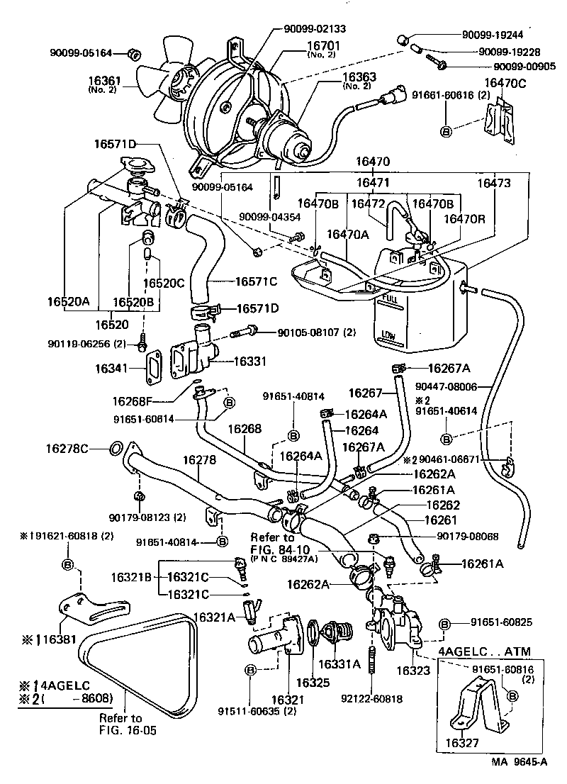 16323-16100 HOUSING, WATER INLET product image
