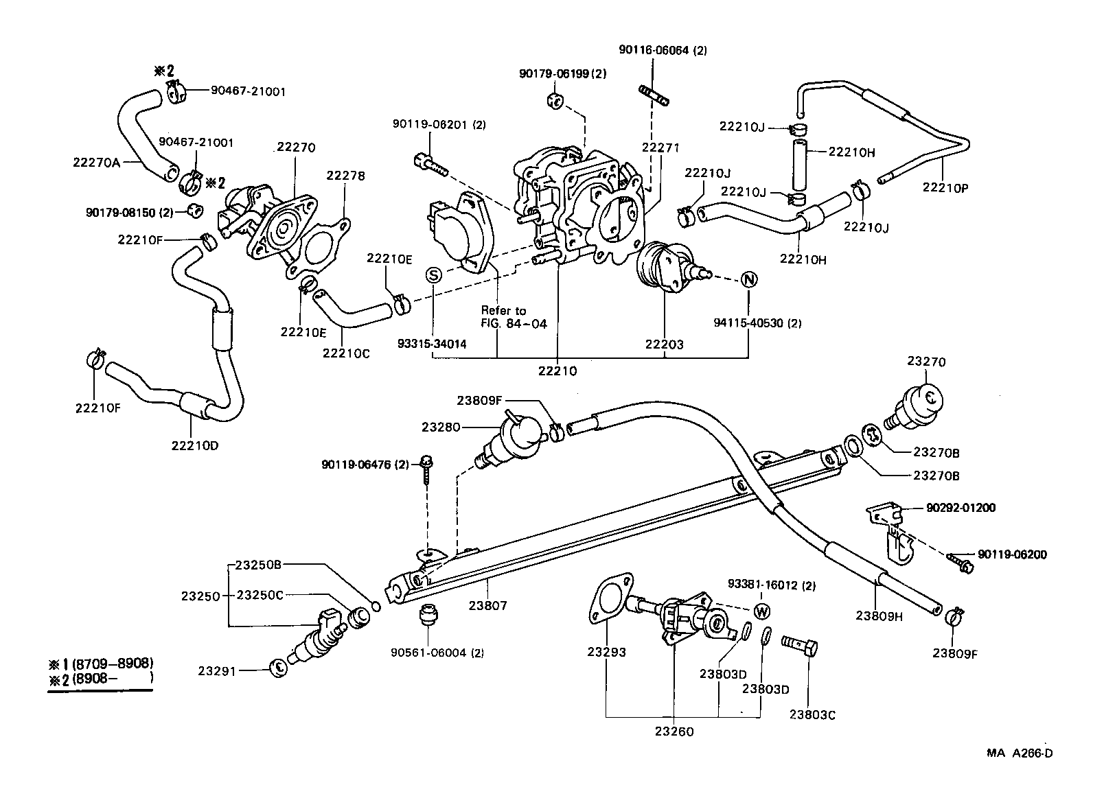 22210-42170 BODY ASSY, THROTTLE product image