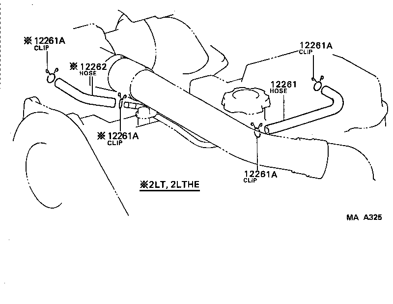 12204-70010 VALVE SUB-ASSY, VENTILATION product image