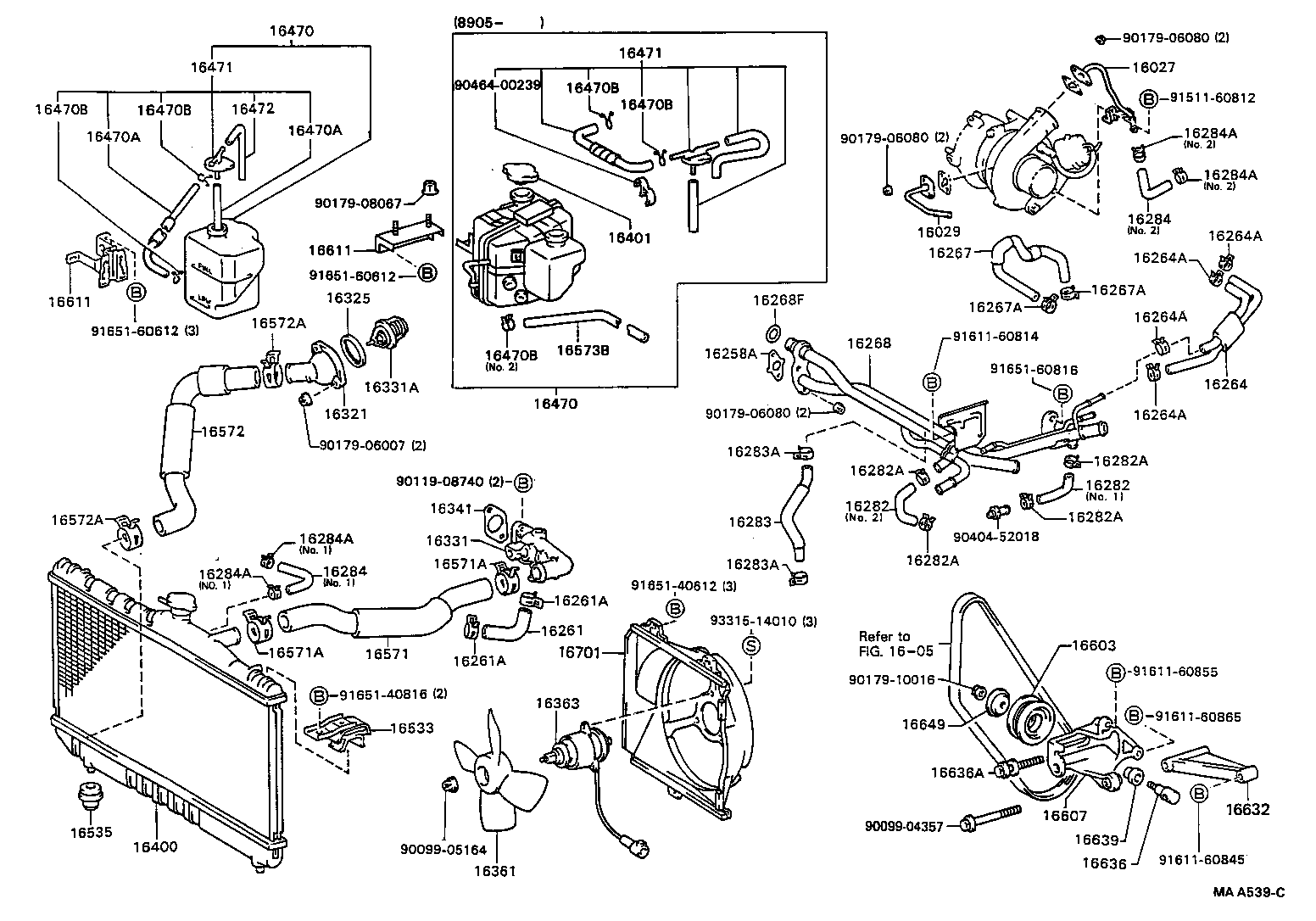 16321-88380 INLET, WATER product image