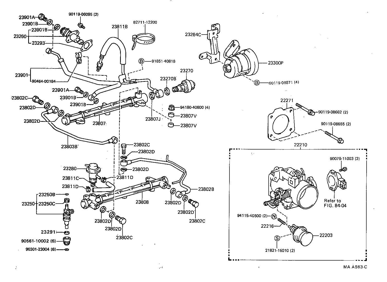 22210-35120 BODY ASSY, THROTTLE product image