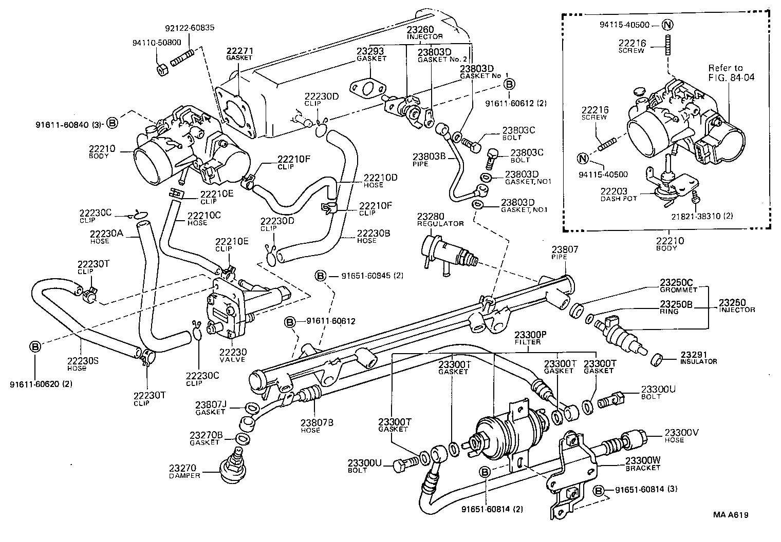 22210-73050 BODY ASSY, THROTTLE product image