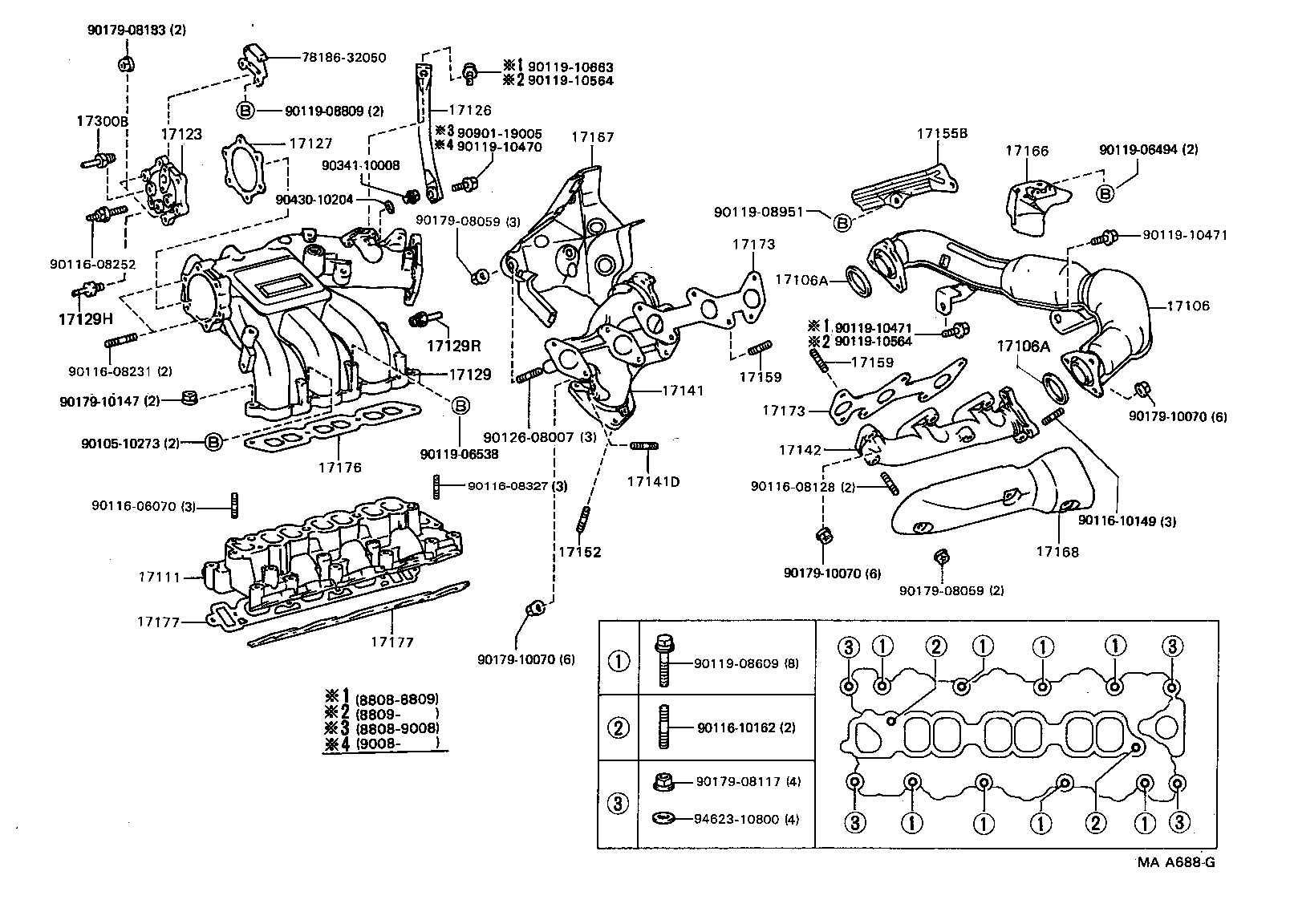 15471-58010 GASKET, TURBO OIL INLET product image