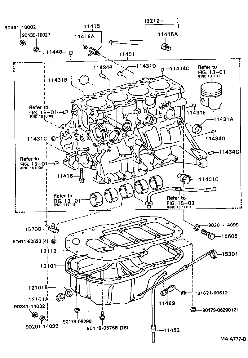 11452-62020 GUIDE, OIL LEVEL GAGE product image