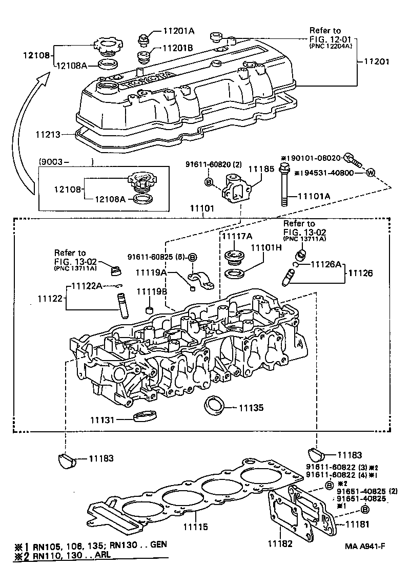 11115-67050-01 GASKET, CYLINDER HEAD product image