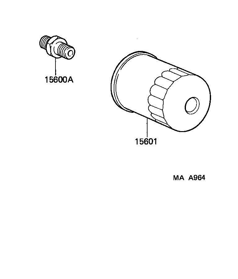 15692-75011 GASKET, OIL FILTER product image
