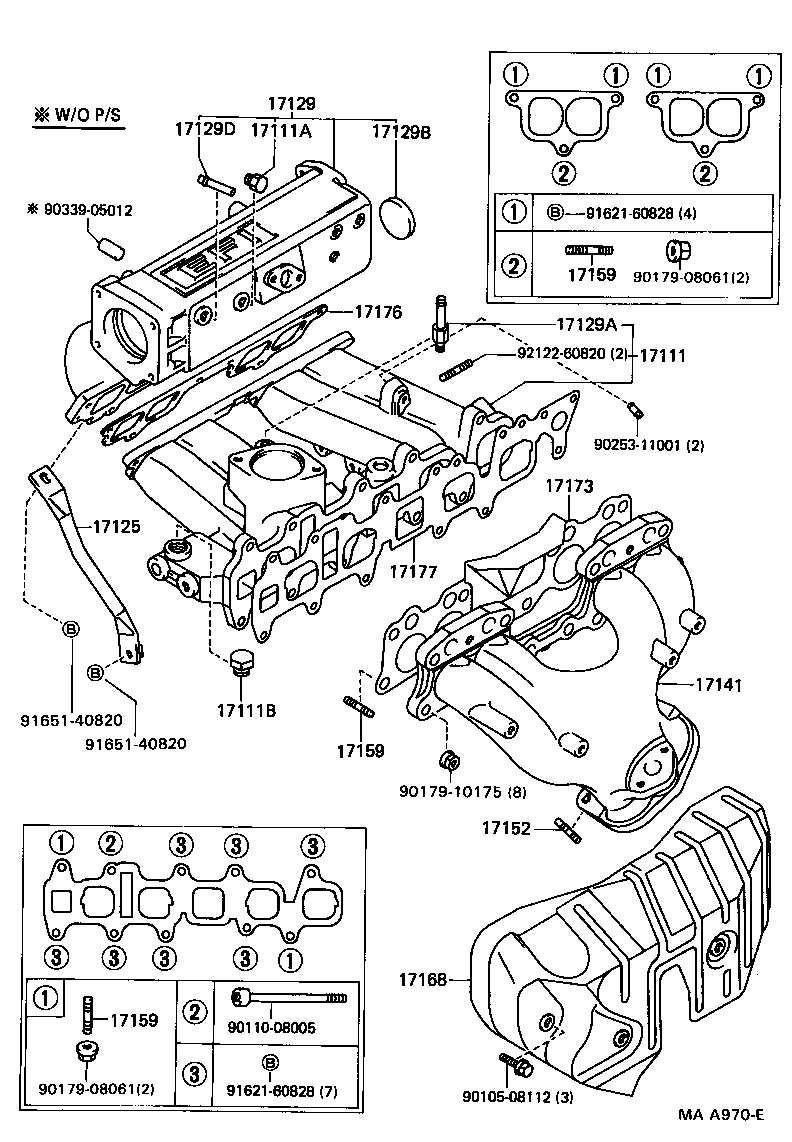 16347-35050 GASKET, WATER BY-PASS product image