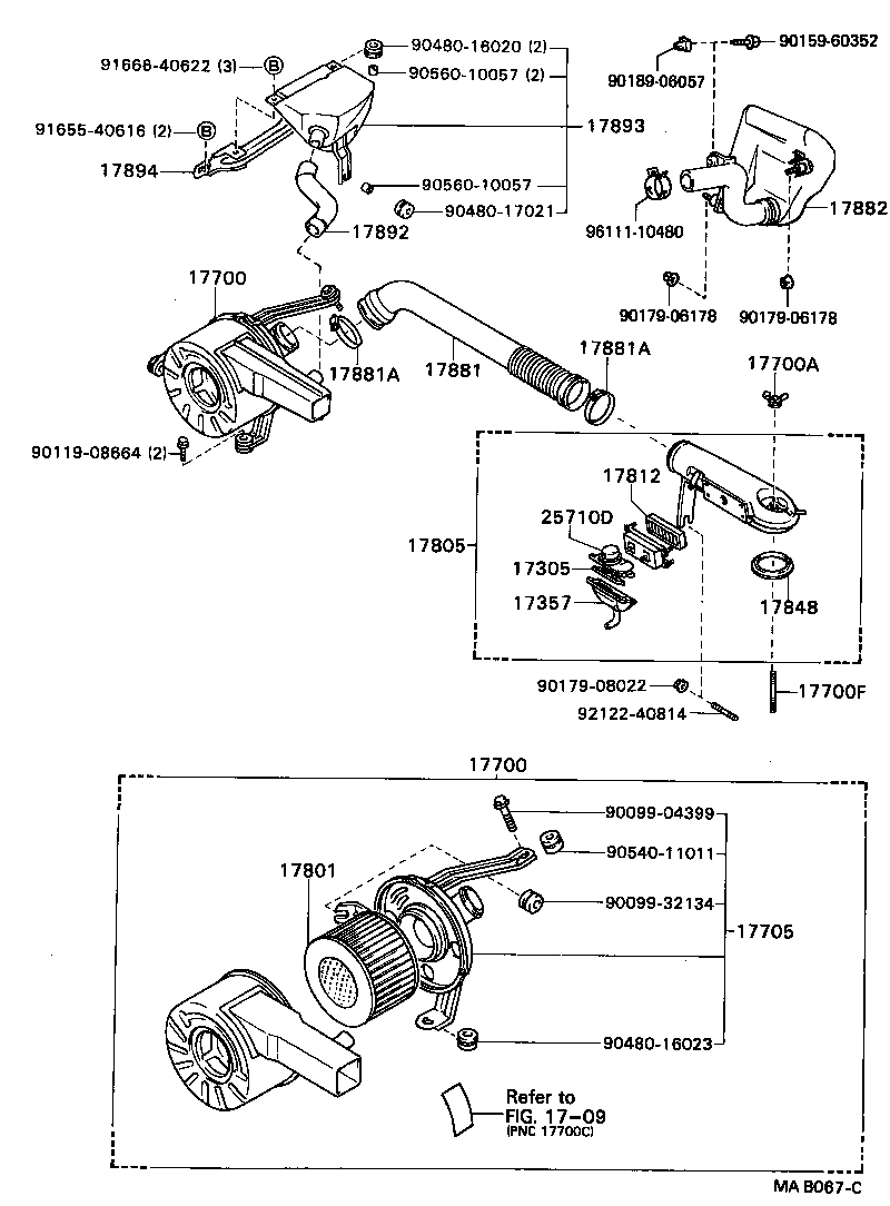 17344-46010 HOSE, AIR, NO.4 product image