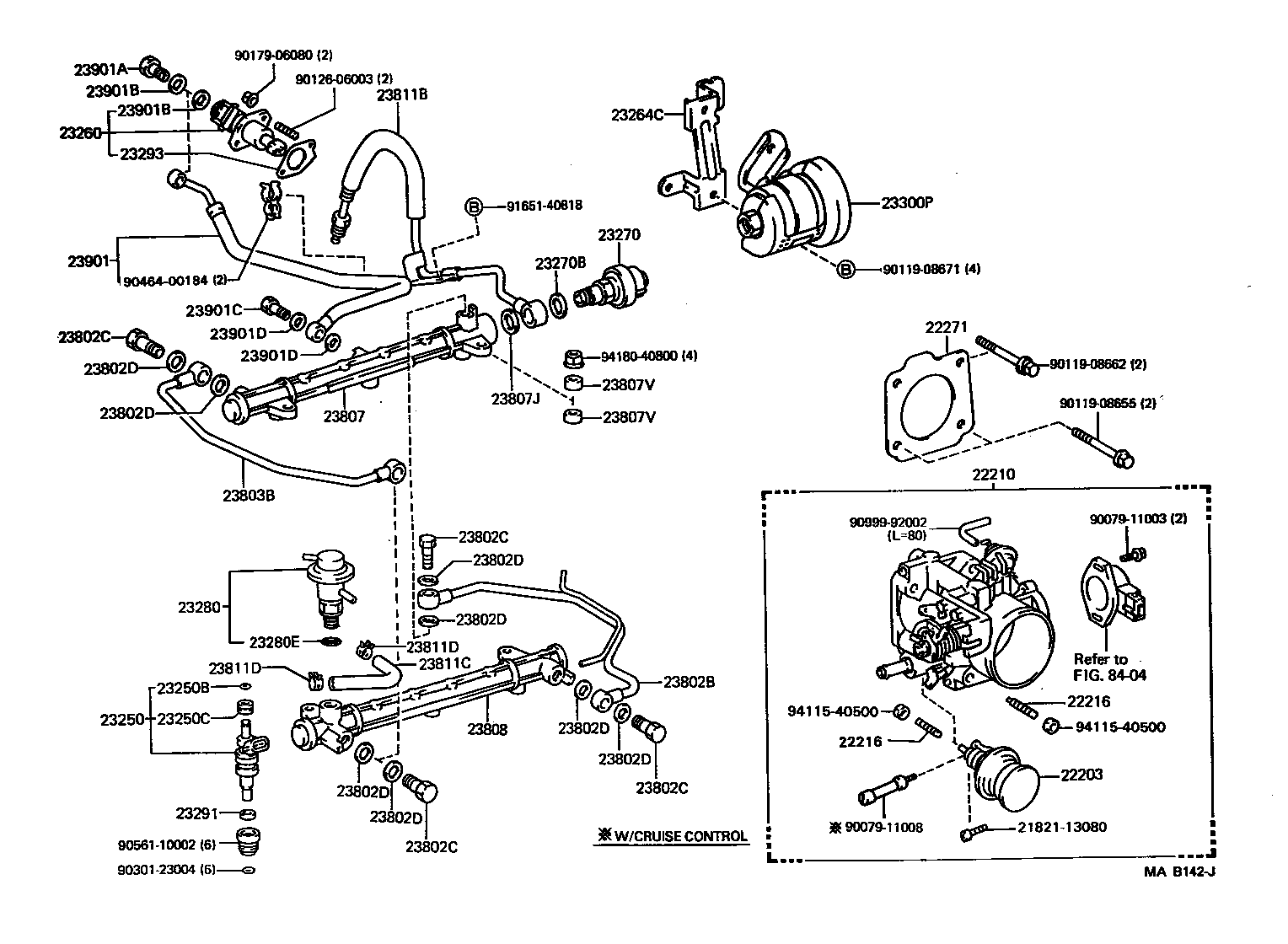 23217-35060 FILTER, FUEL PUMP product image