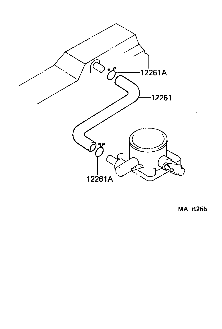 90464-00435 CLAMP(FOR VENTILATION HOSE) product image